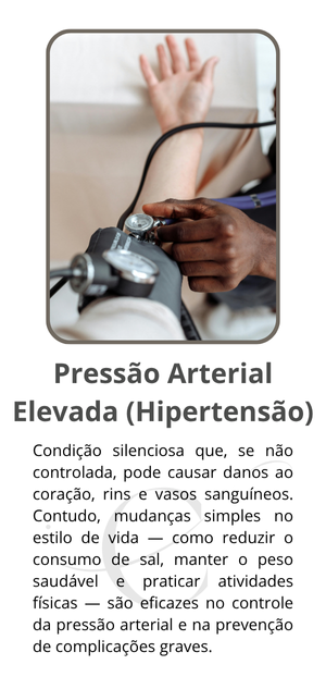 Pressão Arterial Elevada (Hipertensão)1